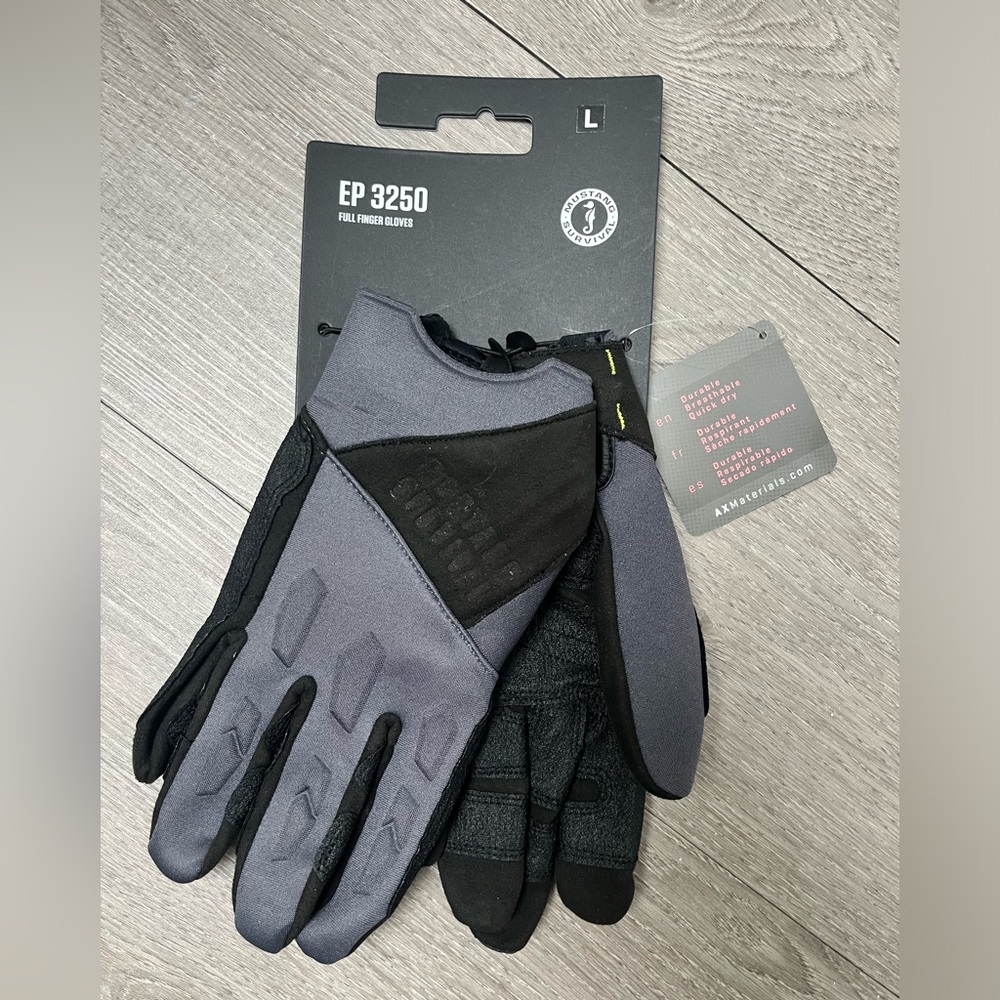MUSTANG EP 3250 OCEAN RACING FULL GLOVE *logo has been removed. Sz L